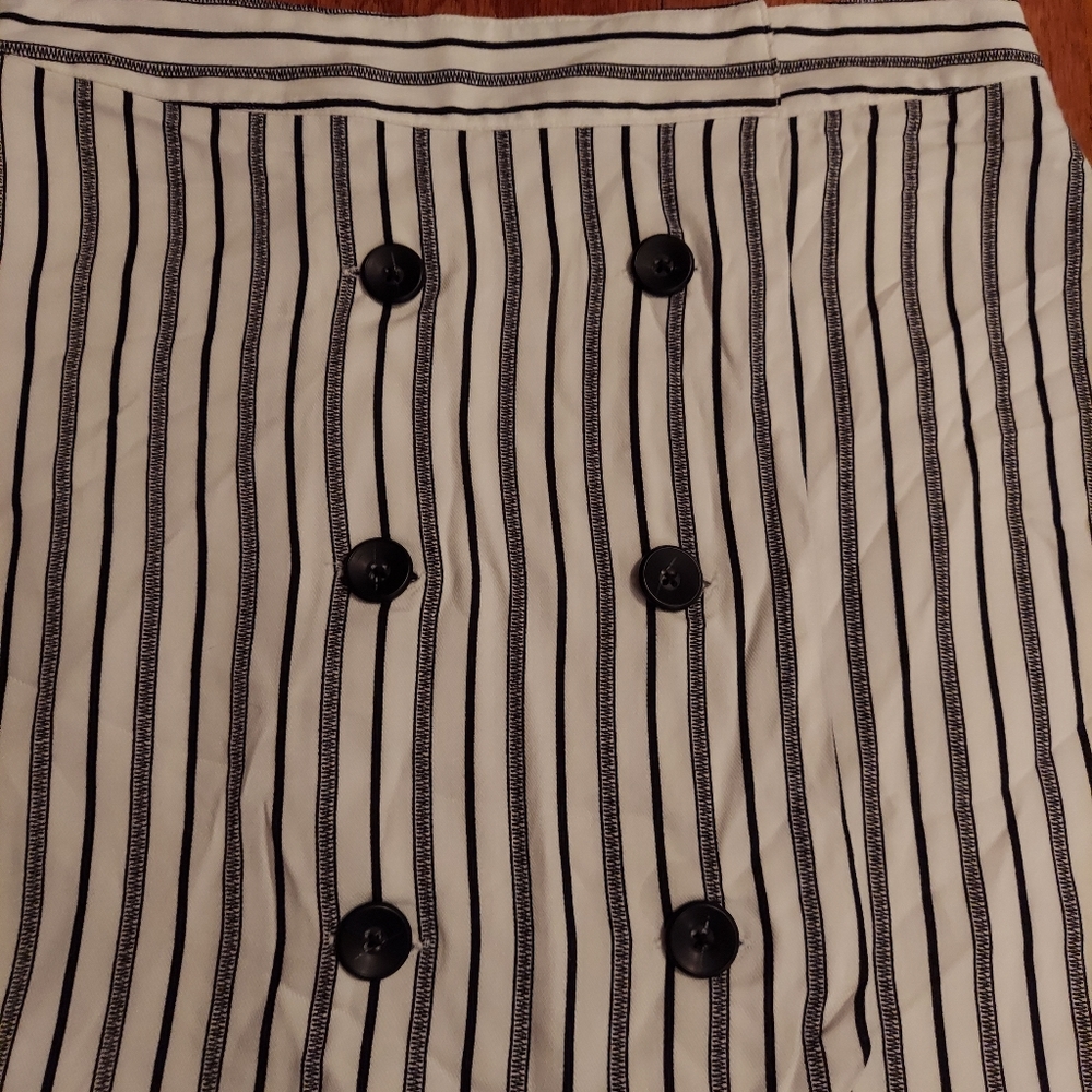 Bcbgeneration Striped Double Breasted Mini Wrap S… - image 7